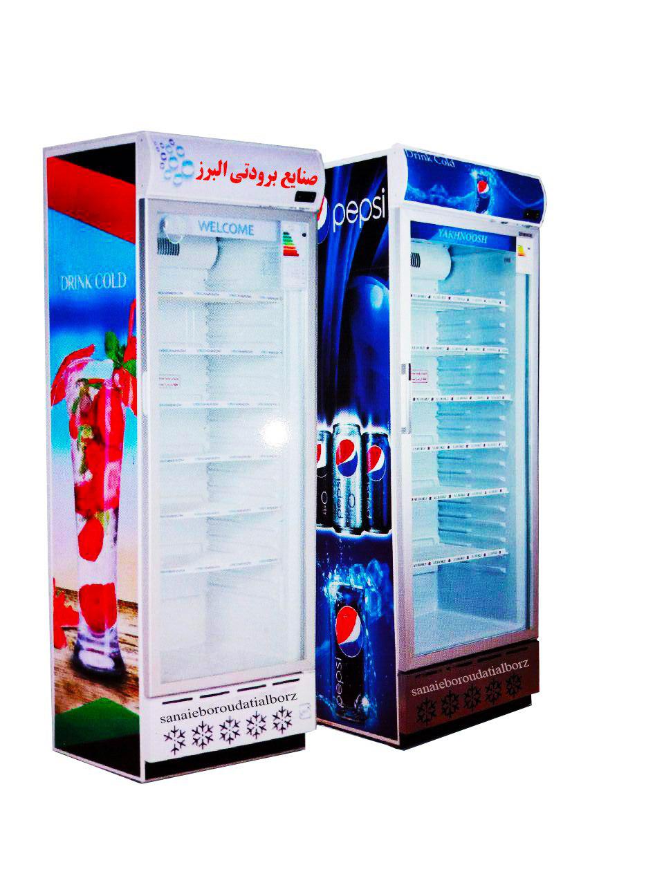 یخچال تک درب فروشگاهی