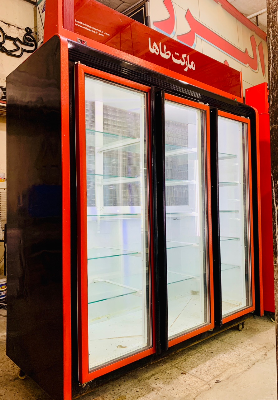 یخچال ایستاده سه درب عرش سرما - کارکرده