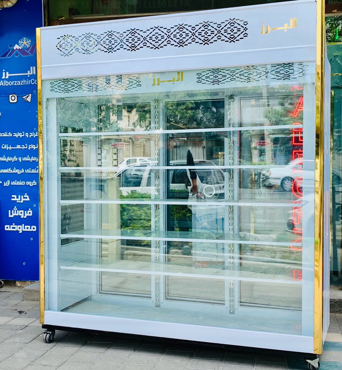 یخچال دو طرفه سه درب - کارکرده