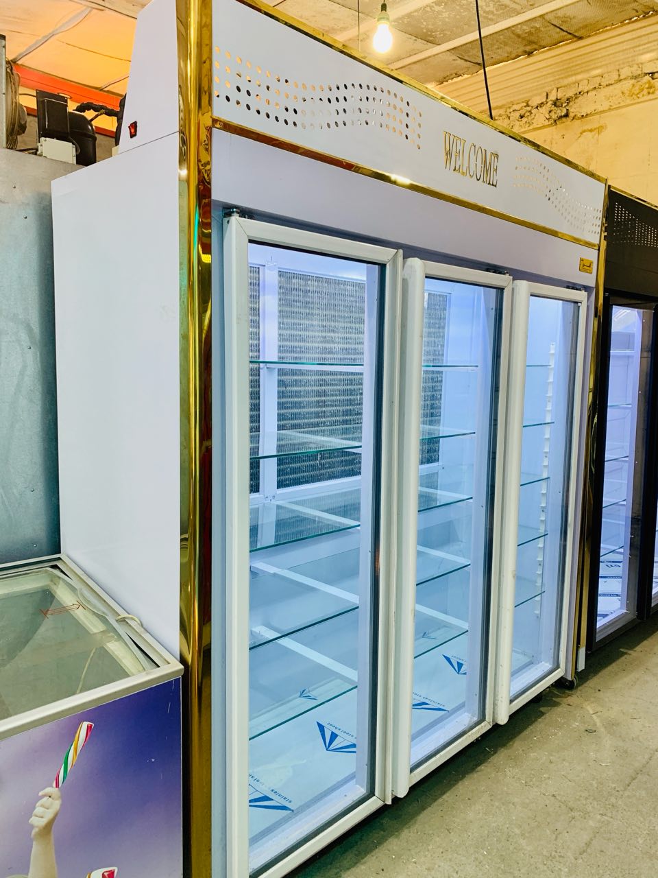 یخچال یکطرفه سه درب - کارکرده