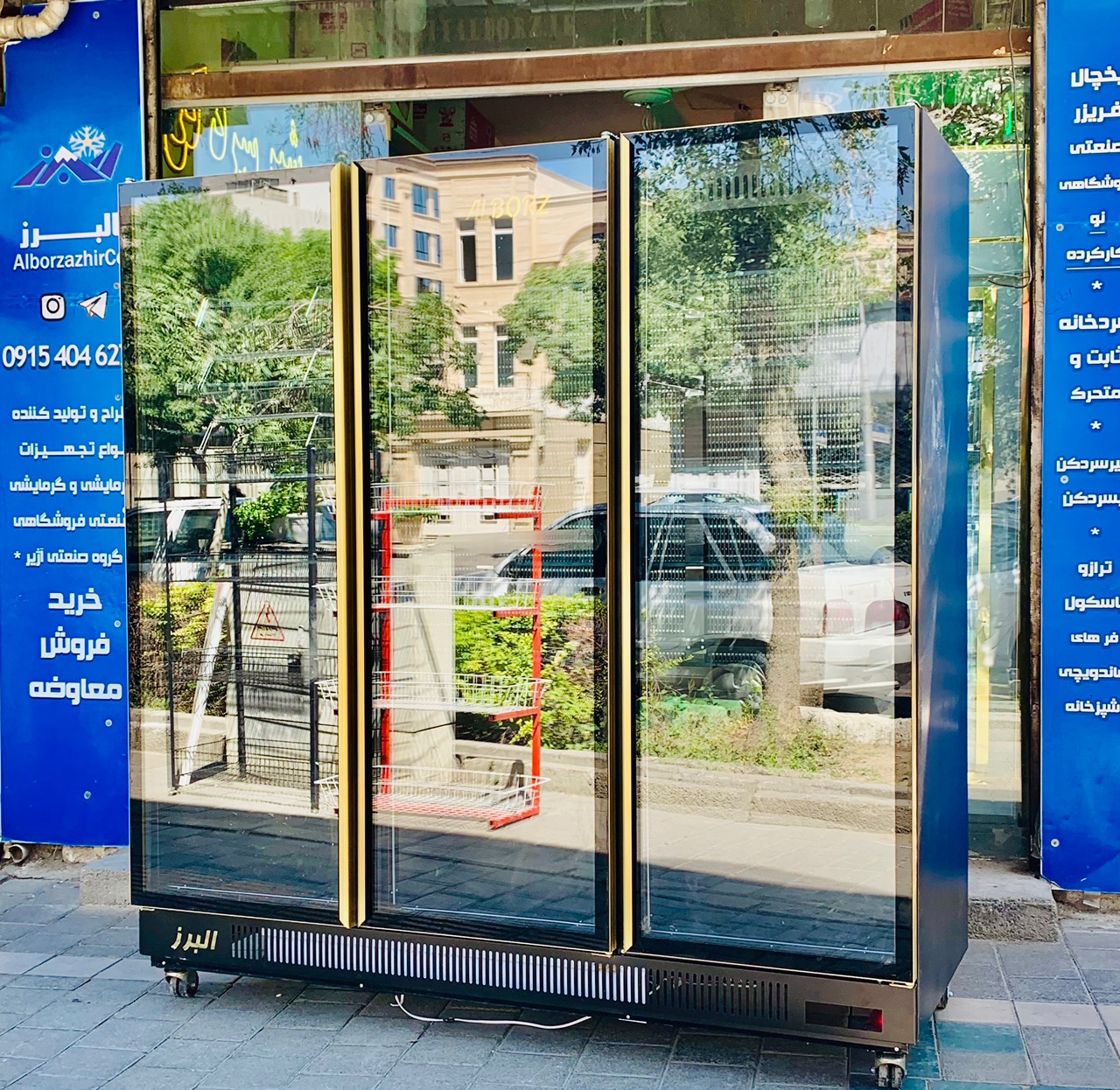 یخچال یکطرفه سه درب new