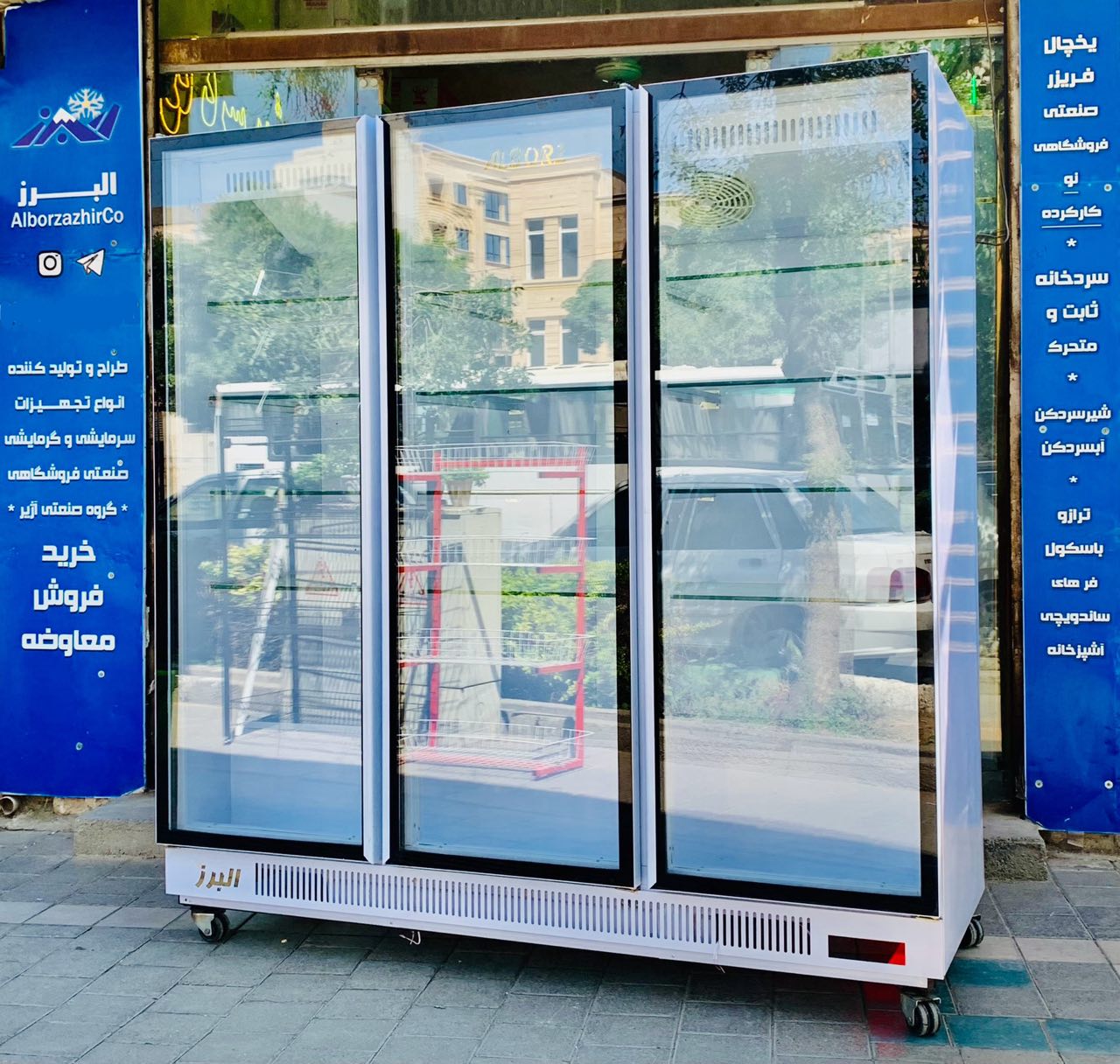 یخچال یکطرفه سه درب new